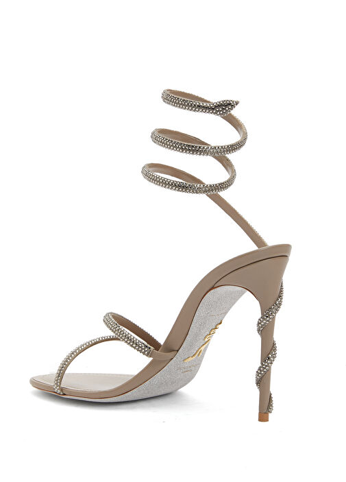 Margot Siyah Topuklu Sandalet - Görsel 4