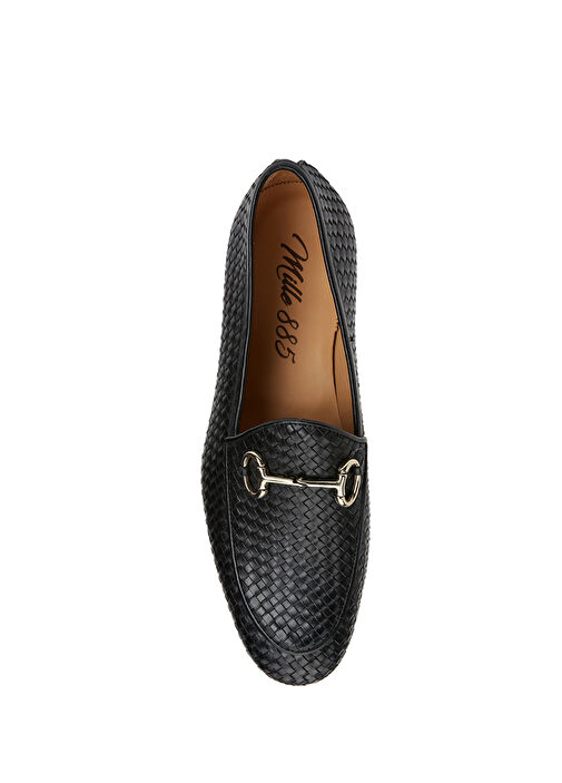 Mineo Siyah Erkek Deri Loafer - Görsel 5