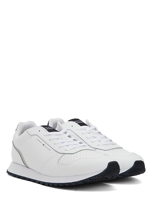 New Runner Eva Mix Beyaz Kadın Deri Sneaker - Görsel 3