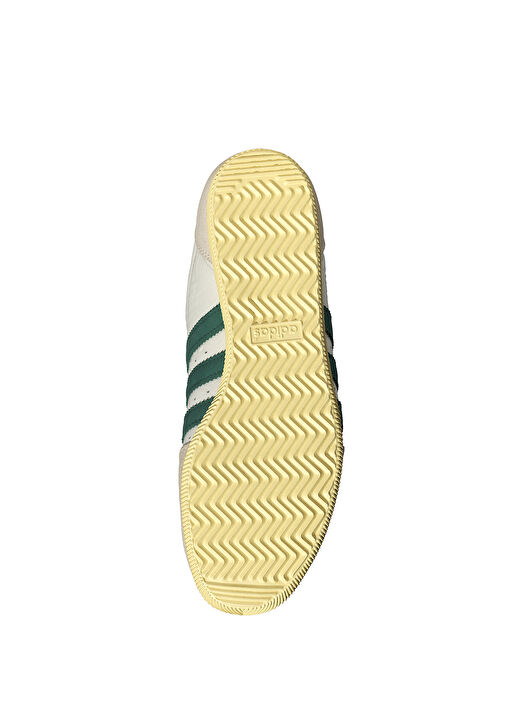 Japan Beyaz Yeşil Erkek Deri Sneaker - Görsel 5