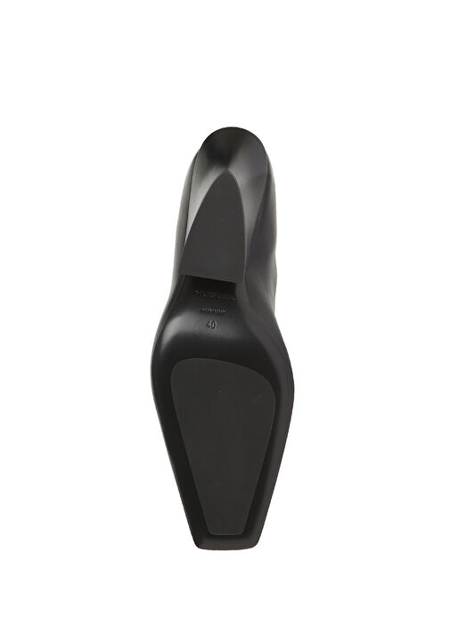 Siyah Kadın Deri Bot - Görsel 6