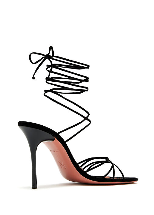 Lori Siyah Kadın Deri Sandalet - Görsel 4