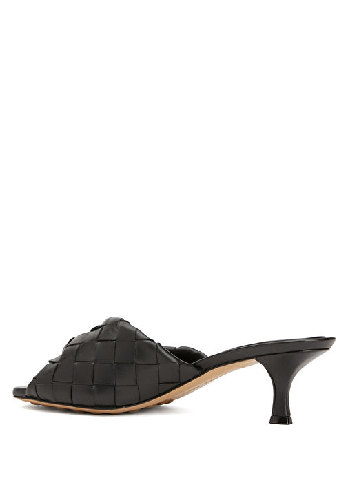 Blink Siyah Kadın Deri Terlik - Görsel 4