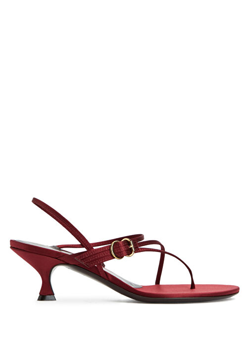 Starry Bordo Kadın Sandalet - Görsel 2