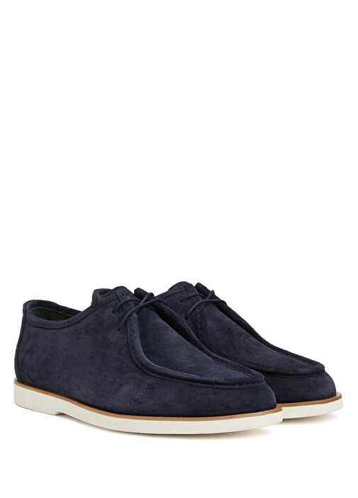 Lacivert Erkek Süet Ayakkabı - Görsel 3