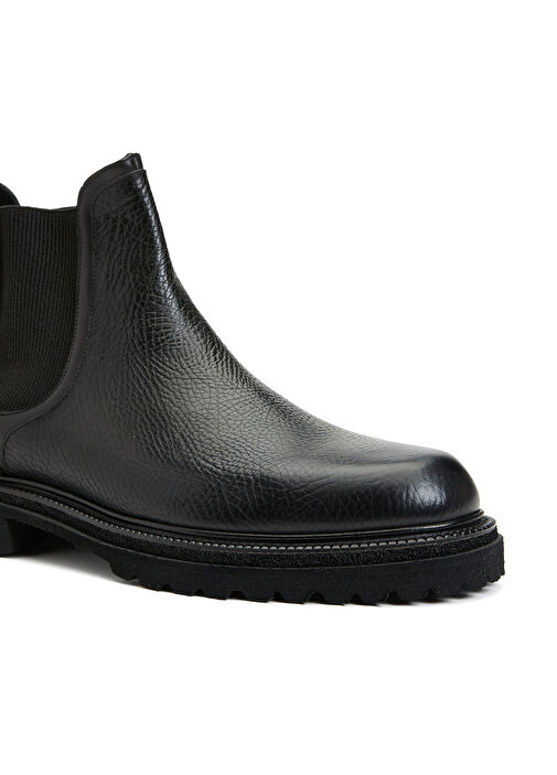 Divarese Divarese Siyah Erkek Deri Bot Beymen'de! Siyah - 7. görsel