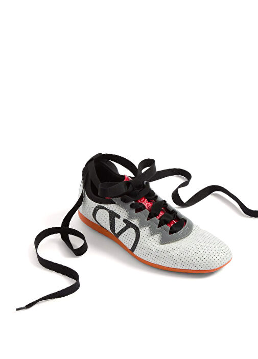 Chromathon Beyaz Gri Kadın Sneaker - Görsel 7