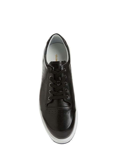 Siyah Erkek Deri Ayakkabı - Görsel 5