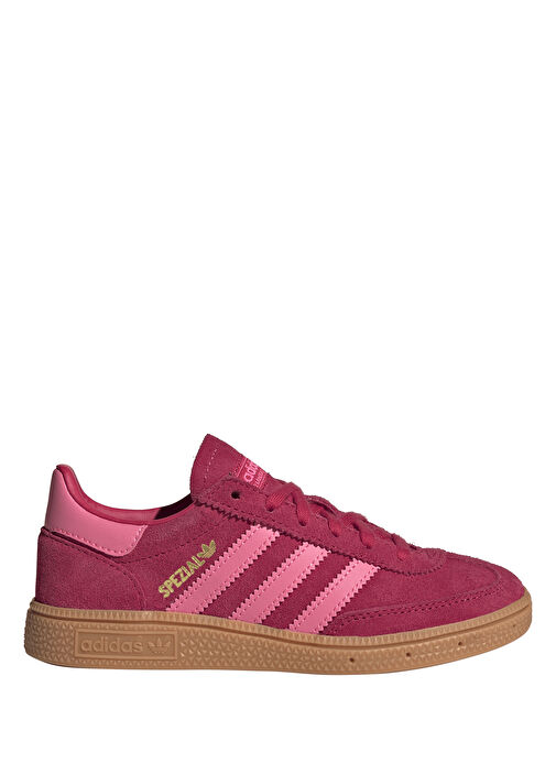 Handball Spezial Kırmızı Unisex Çocuk Deri Sneaker - Görsel 2