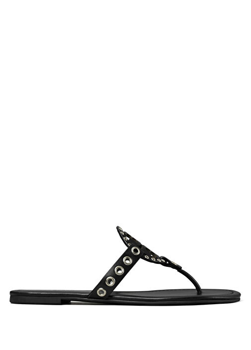 Siyah Kadın Deri Terlik - Görsel 2