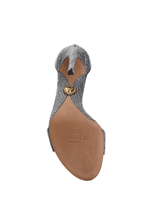 Antrasit Silver Kadın Sandalet - Görsel 6