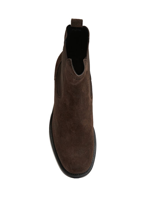 Dakota Koyu Kahverengi Kadın Süet Bot - Görsel 5