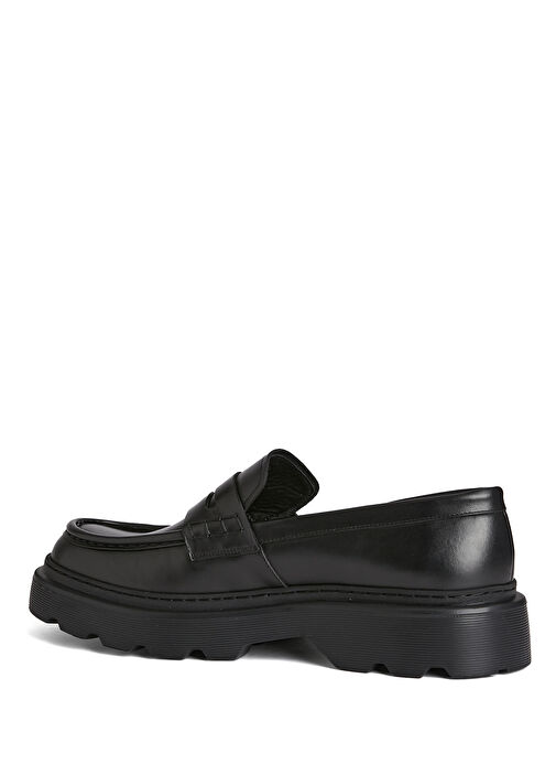 Siyah Erkek Deri Loafer - Görsel 4