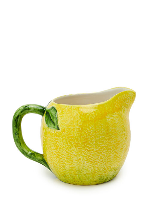 V.b.c La Ceramica - Limon Desenli Sürahi - Sarı