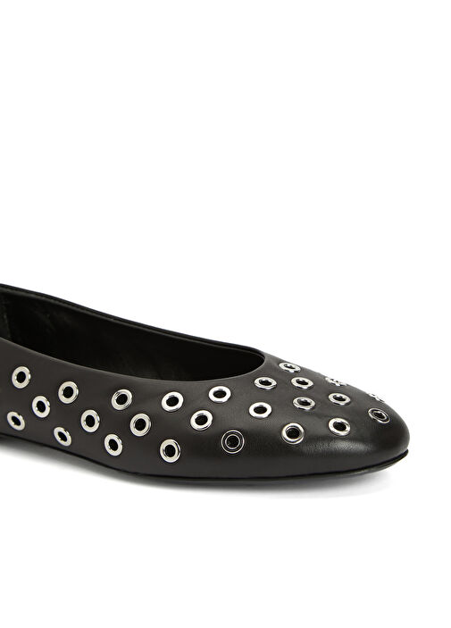 Siyah Deri Babet - Görsel 7