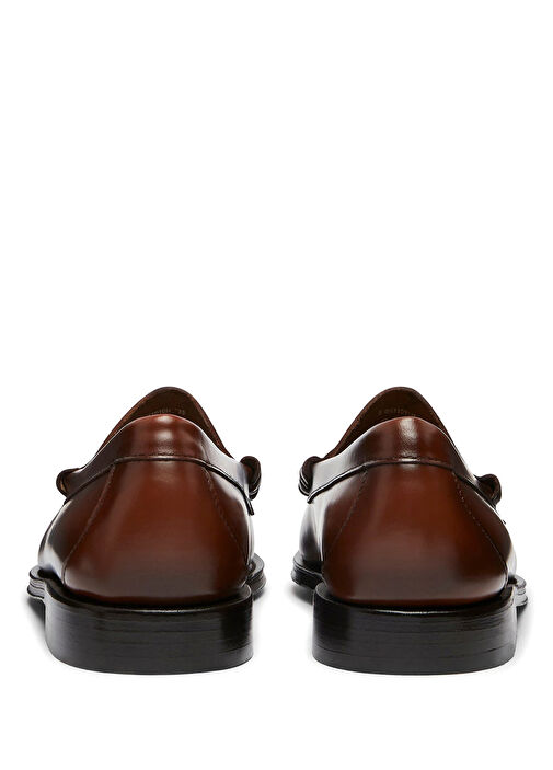 Kahverengi Erkek Deri Loafer - Görsel 7