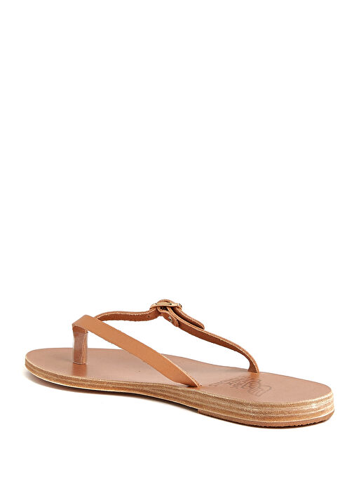 Naturel Kadın Deri Terlik - Görsel 4