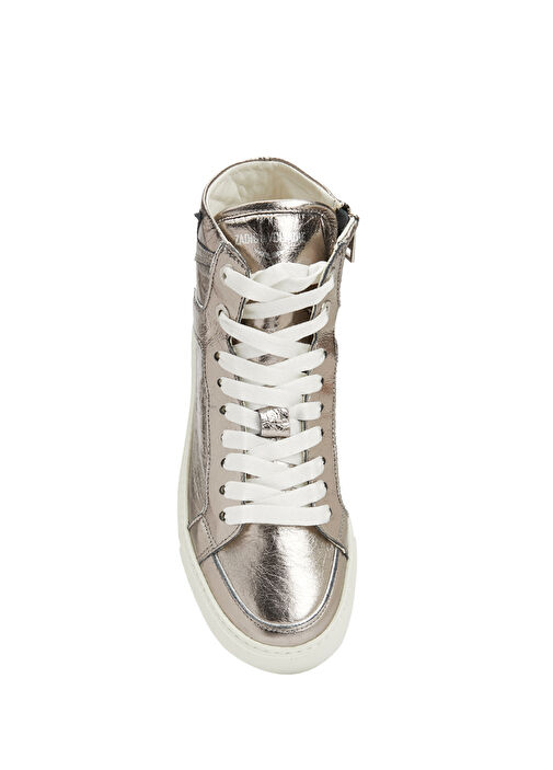 Silver Kadın Deri Sneaker - Görsel 5