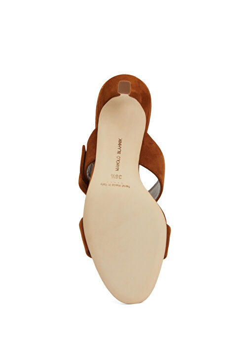 Manolo Blahnik Topuklu Terlik - Görsel 6