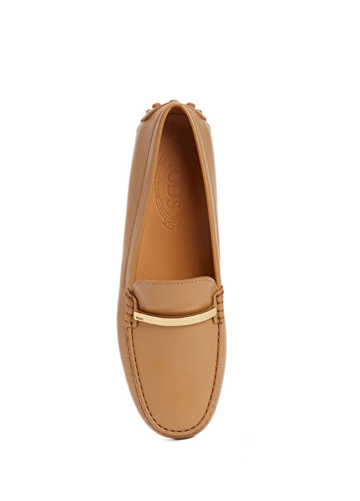 Camel Kadın Deri Loafer - Görsel 4