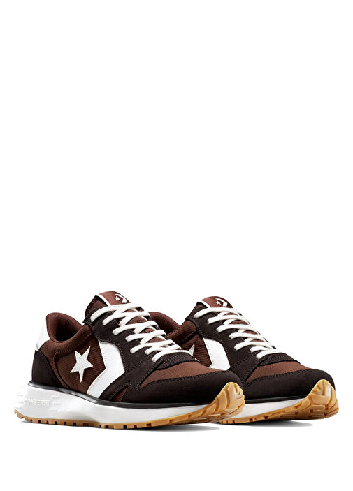 Omni Kahverengi Kadın Süet Sneaker - Görsel 3