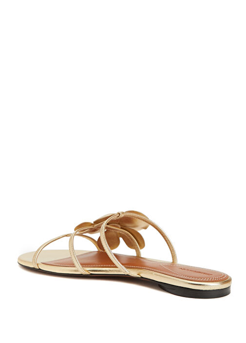 Orchid Gold Kadın Deri Sandalet - Görsel 5