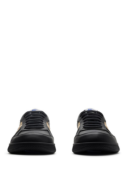 Burberry Siyah Kadın Mix Leather And Terrace Siyah Kadın Sneaker