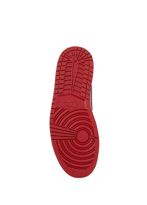 Air Jordan 1 Low Beyaz Erkek Deri Sneaker - Görsel 6