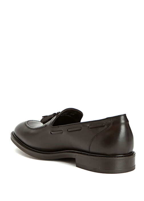 Kahverengi Erkek Deri Loafer - Görsel 4