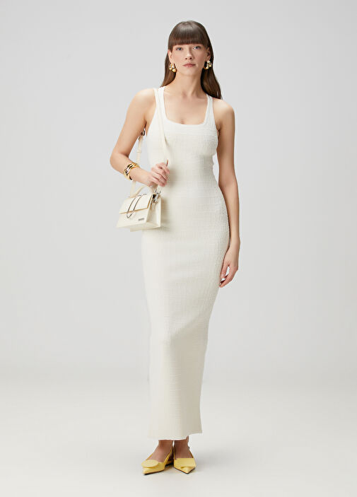 Jacquemus - Scala Ecru Maxi Dress