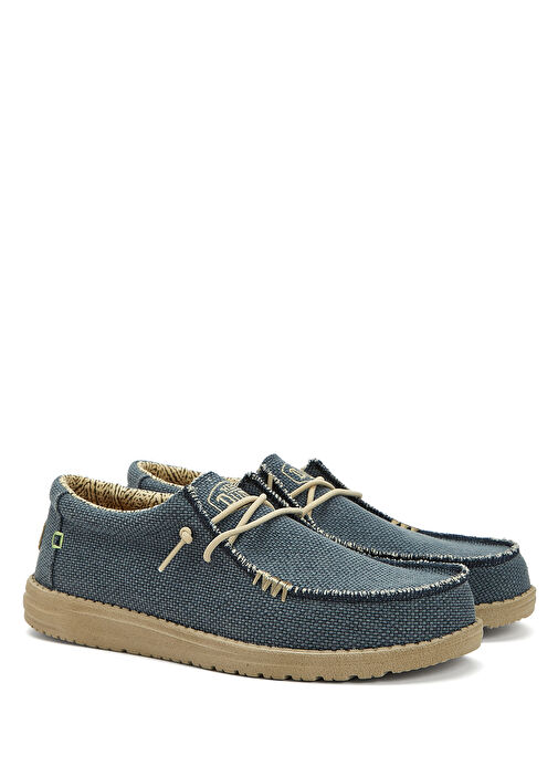 Wally Braided Lacivert Erkek Loafer - Görsel 3