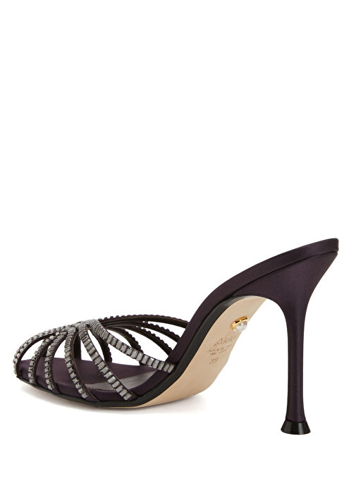 Soraya Mor Kadın İpek Terlik - Görsel 4