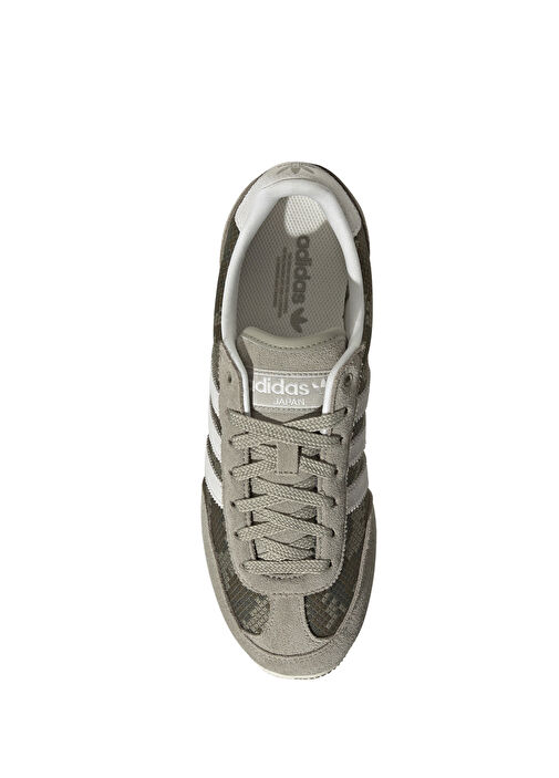 Japan Bej Erkek Deri Sneaker - Görsel 4