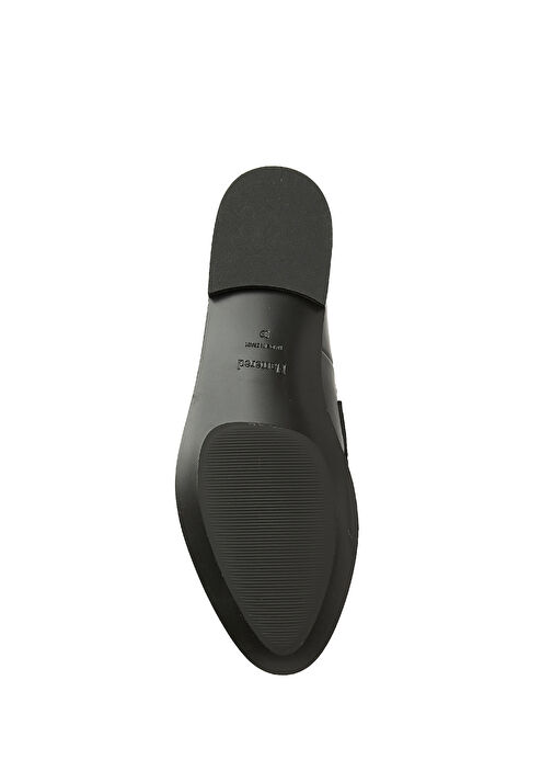 Dylan Siyah Kadın Deri Loafer - Görsel 6