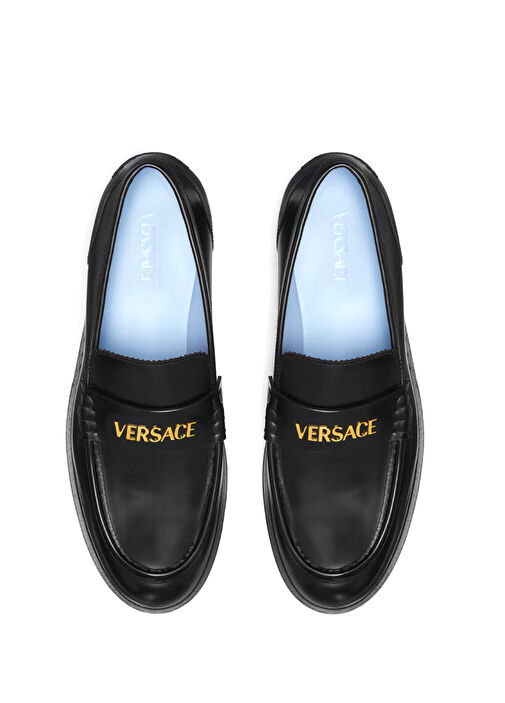 Siyah Erkek Deri Loafer - Görsel 4