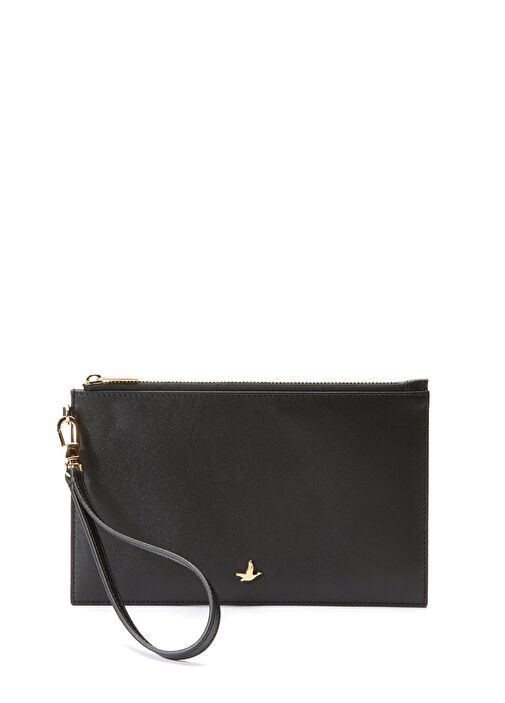 Siyah Kadın Deri Cüzdan
