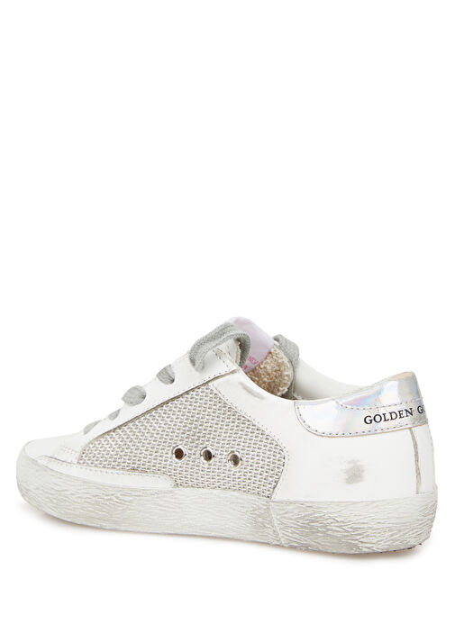Superstar Beyaz Kız Çocuk Deri Sneaker - Görsel 3
