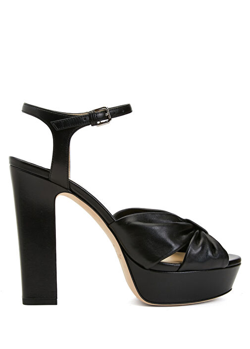Heloise Siyah Kadın Deri Sandalet - Görsel 2