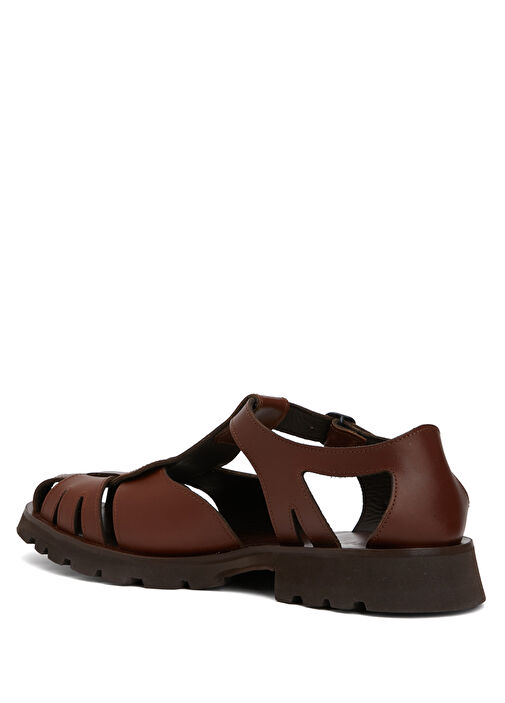Pesca Taba Erkek Deri Sandalet - Görsel 4