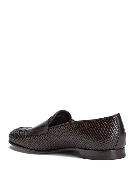 Beymen Collection Beymen Collection Kahverengi Örgü Dokulu Erkek Deri Ayakkabı Beymen'de! Kahverengi - 3. görsel