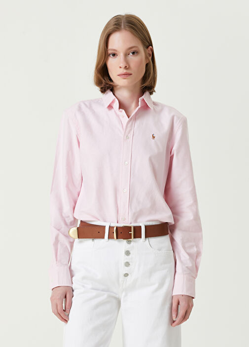 Polo Ralph Lauren Classic Fit Pink Oxford Shirt