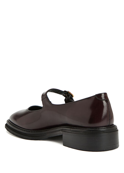 Bordo Deri Babet - Görsel 4