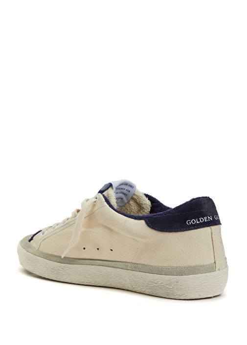 Superstar Krem Lacivert Kadın Sneaker - Görsel 4