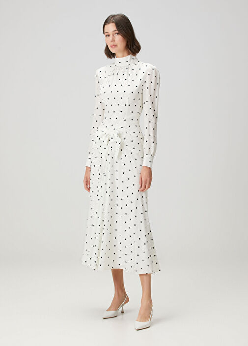 basque waist white midi dress Belle Midi Dress Daisy Blue Cotton – Mabel Brempong