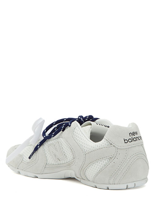 x New Balance 530 SL Beyaz Kadın Süet Sneaker - Görsel 4