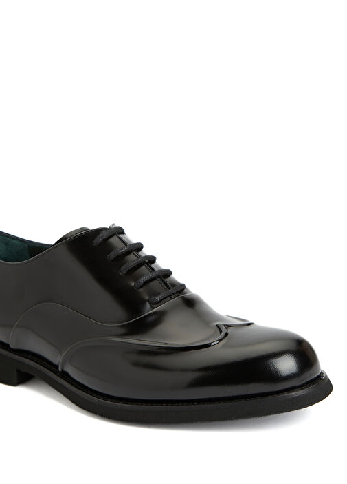 Siyah Erkek Deri Ayakkabı - Görsel 7