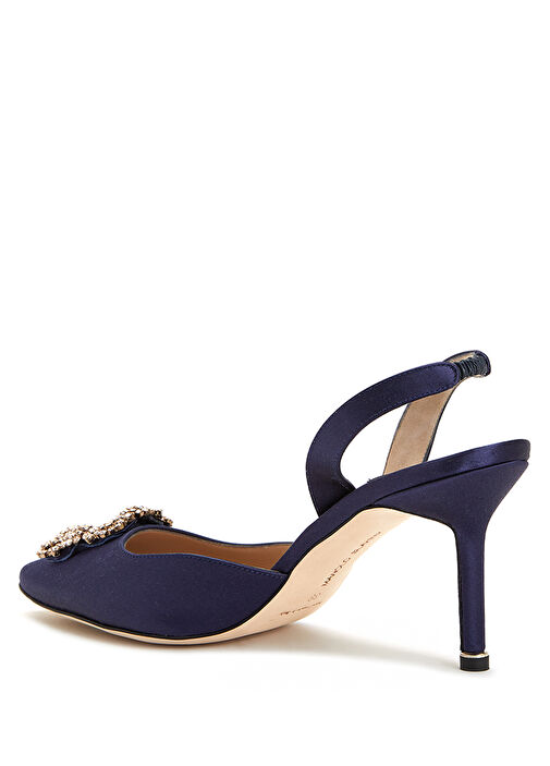 Hangisli Lacivert Topuklu Ayakkabı - Görsel 4