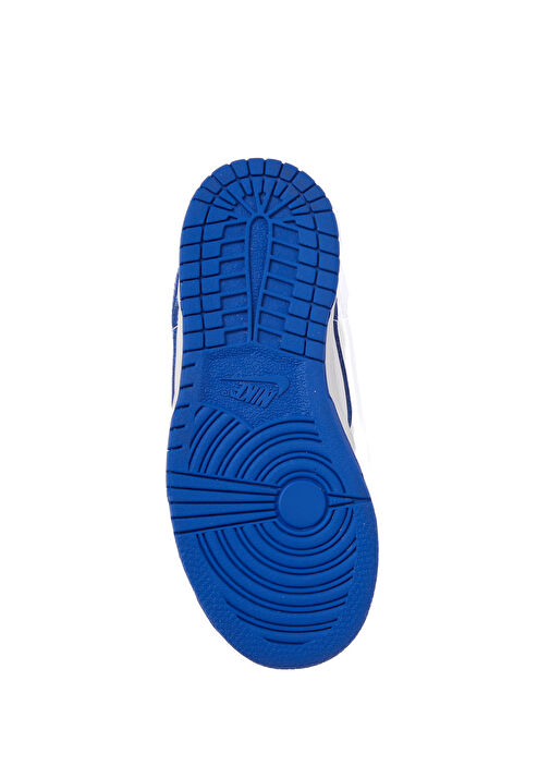 Dunk Low Mavi Beyaz Erkek Çocuk Deri Sneaker - Görsel 6