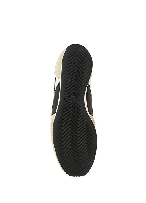 Slim Retro Kadın Deri Sneaker - Görsel 6