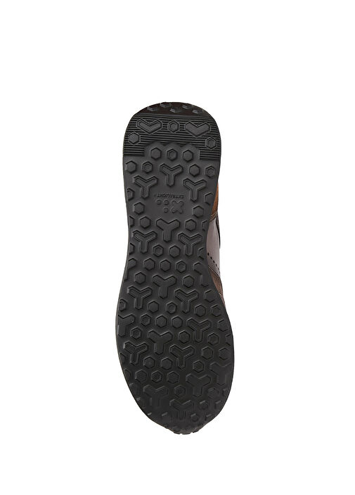 Sona II Kahverengi Gri Erkek Deri Sneaker - Görsel 6